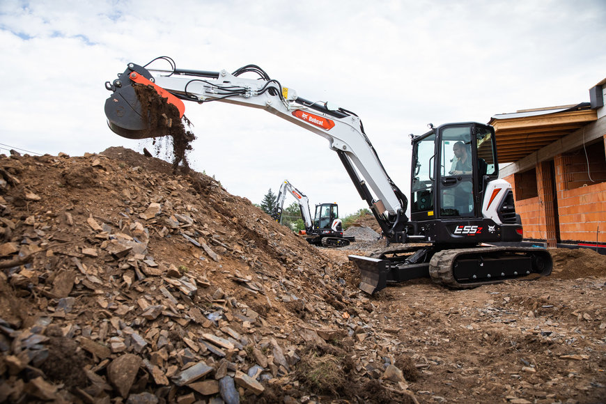 New R2-Series 5-6 tonne Mini-Excavators from Bobcat